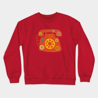 PRODUCT OF THE 60s DESK TELEPHONE Crewneck Sweatshirt